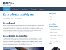 Tablet Screenshot of interno.hu